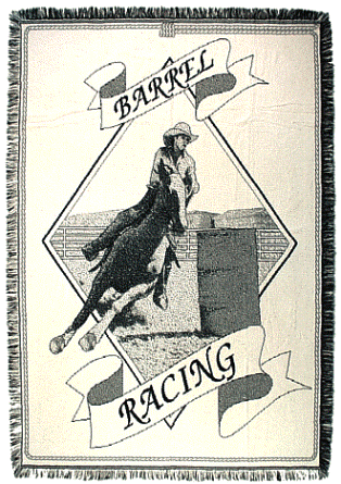 Barrel Racing Afghan