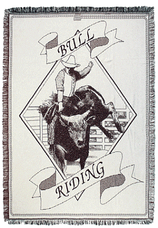 Bull Riding Afghan