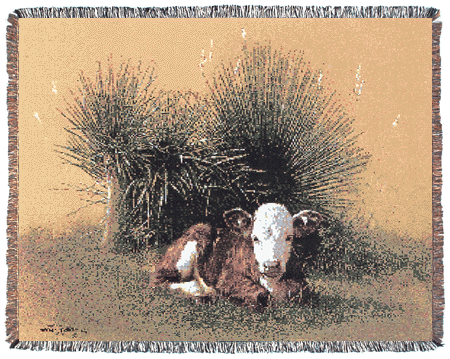Range Baby Western Tapesty Afghan**