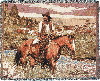 Rite of Passage Western Tapestry Afghan