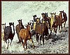 Stampede Western Tapestry Afghan